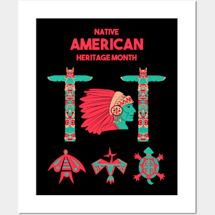 National Native American Heritage Month Posters and Art